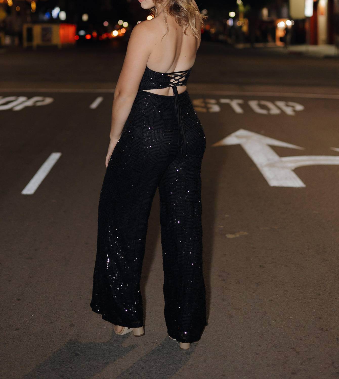 Beivy - Kennedy Strapless Jumpsuit - Rack Hunt -