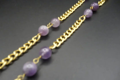 StandAwt - Women's Amethyst Sunglasses Chain - Rack Hunt