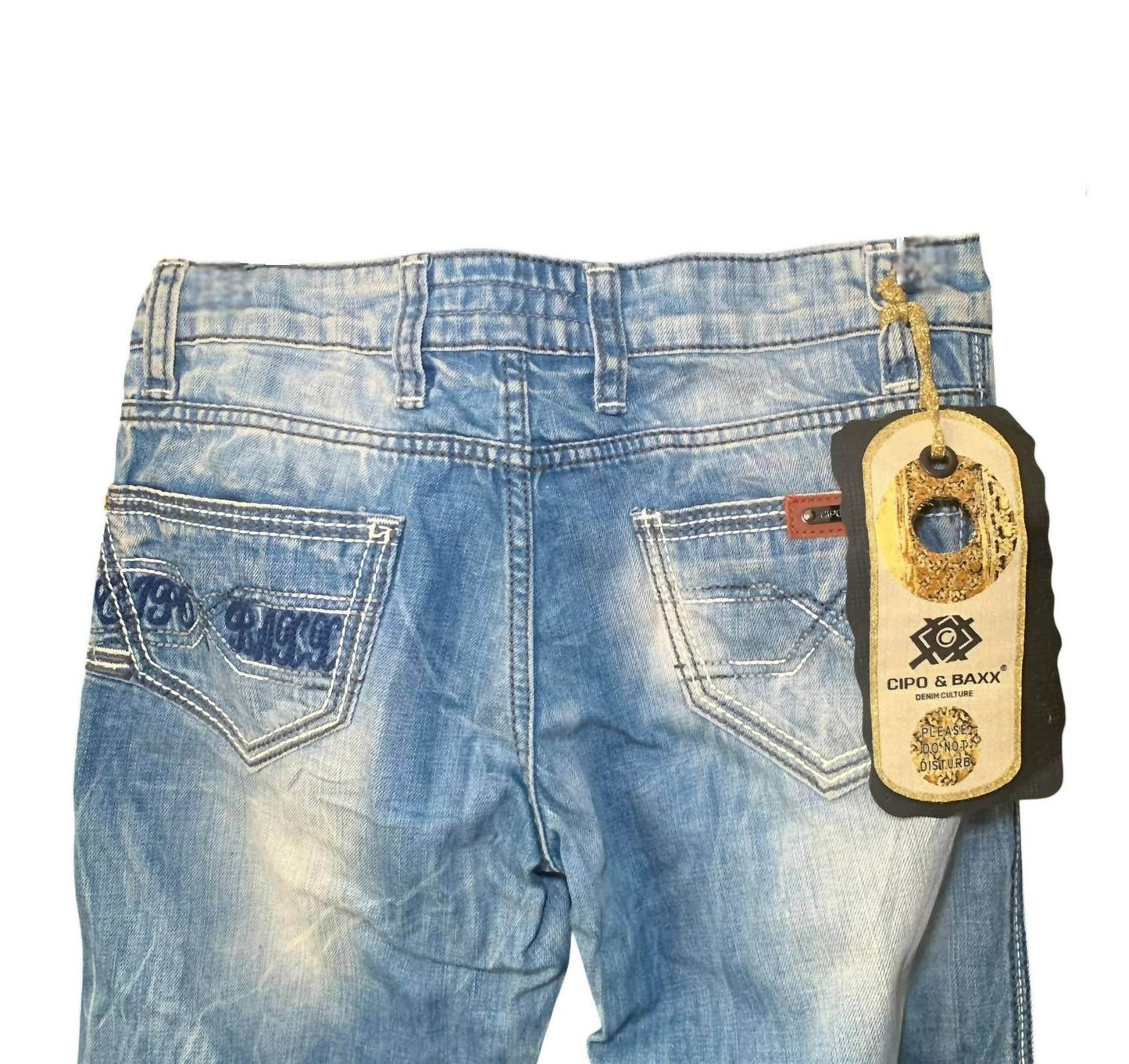 Cipo & Baxx - Women's Hand-sewn Beadwork & Embroidered Design Jeans - Rack Hunt -