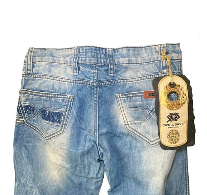 Cipo & Baxx - Women's Hand-sewn Beadwork & Embroidered Design Jeans - Rack Hunt