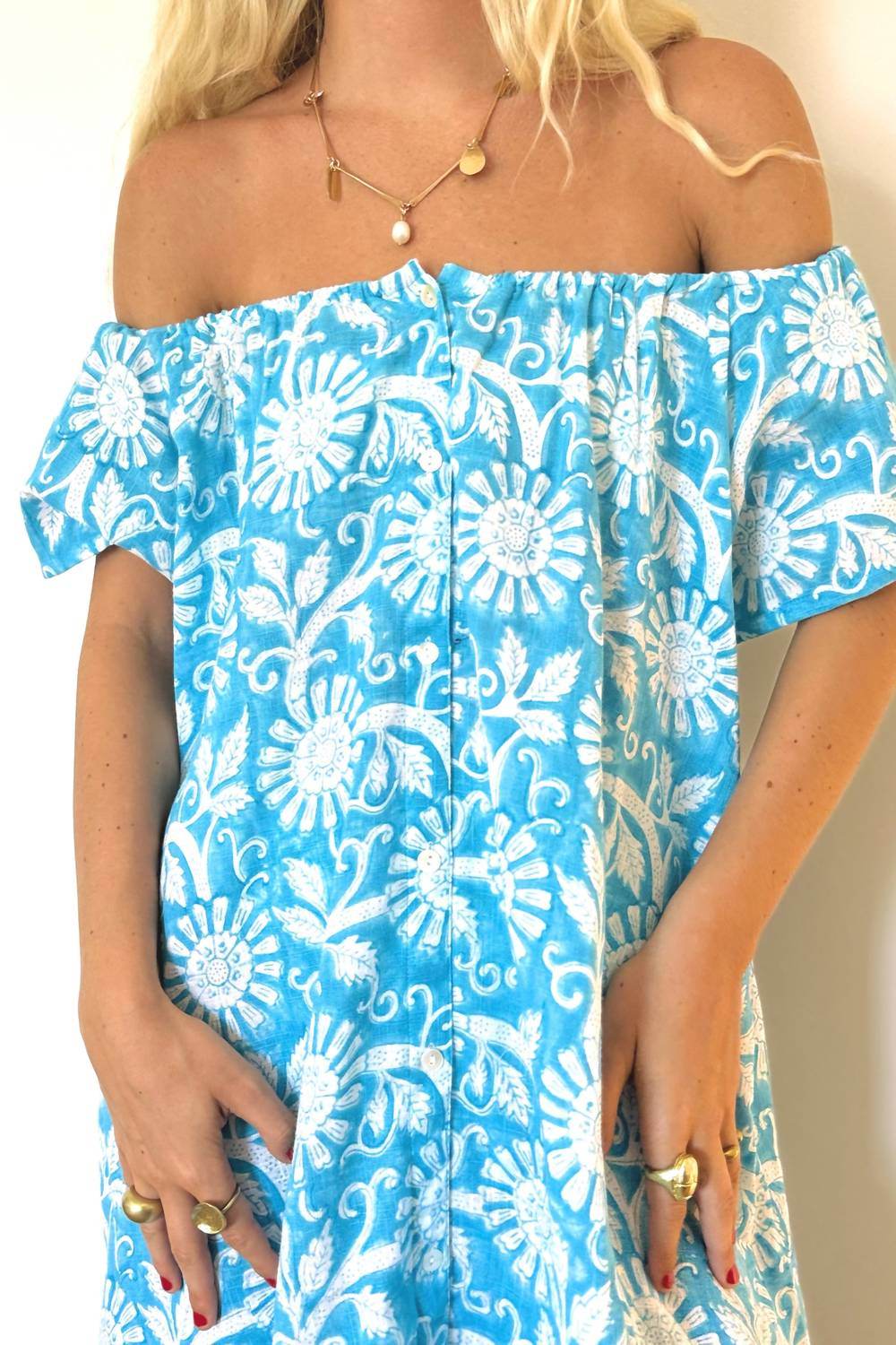 Joshi - Gauze Sea Dress - Rack Hunt -