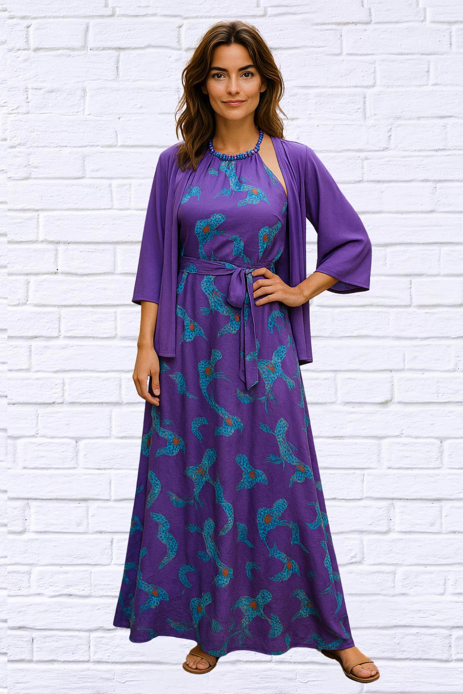 Diva USA - Sibella Maxi Chiffon Dress - Rack Hunt -