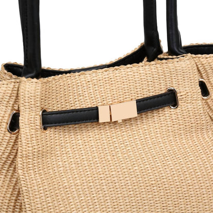Women's Kaia Straw Tote Bag