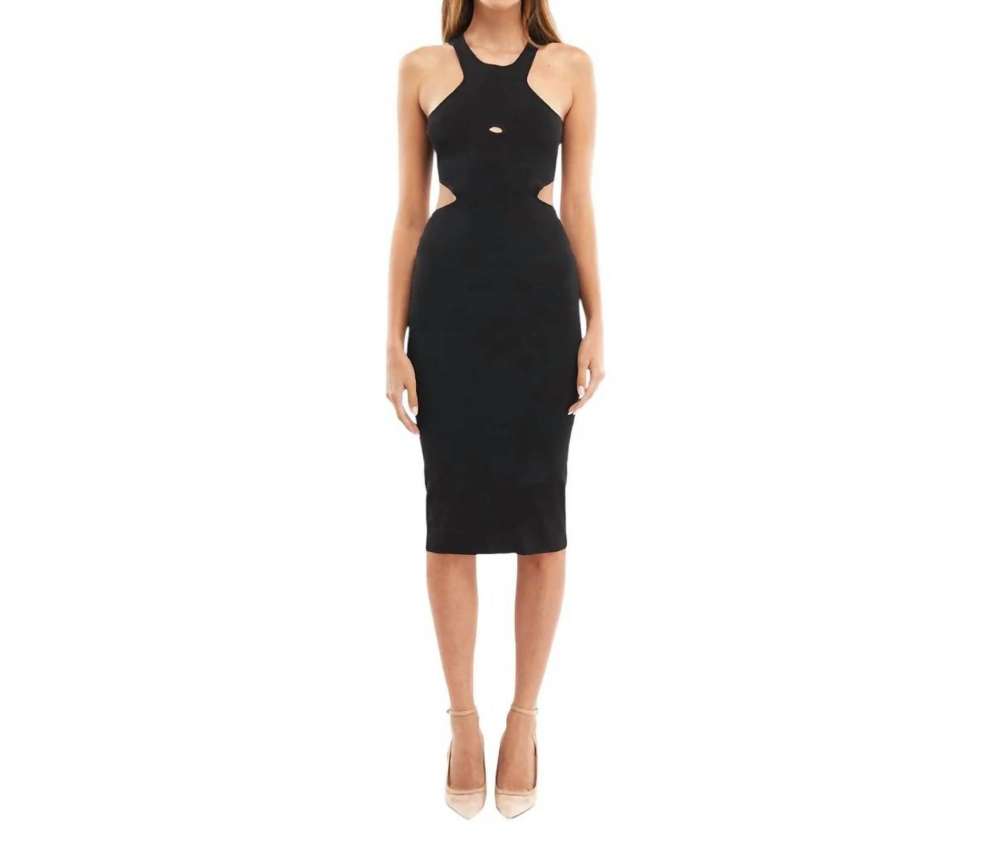 Devon Knit Cutout Midi Dress