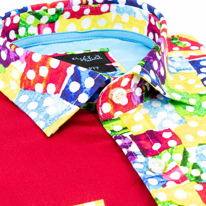 Domino Effect Button Down Shirt