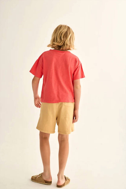 Boys Cotton Fleece Bermuda Shorts
