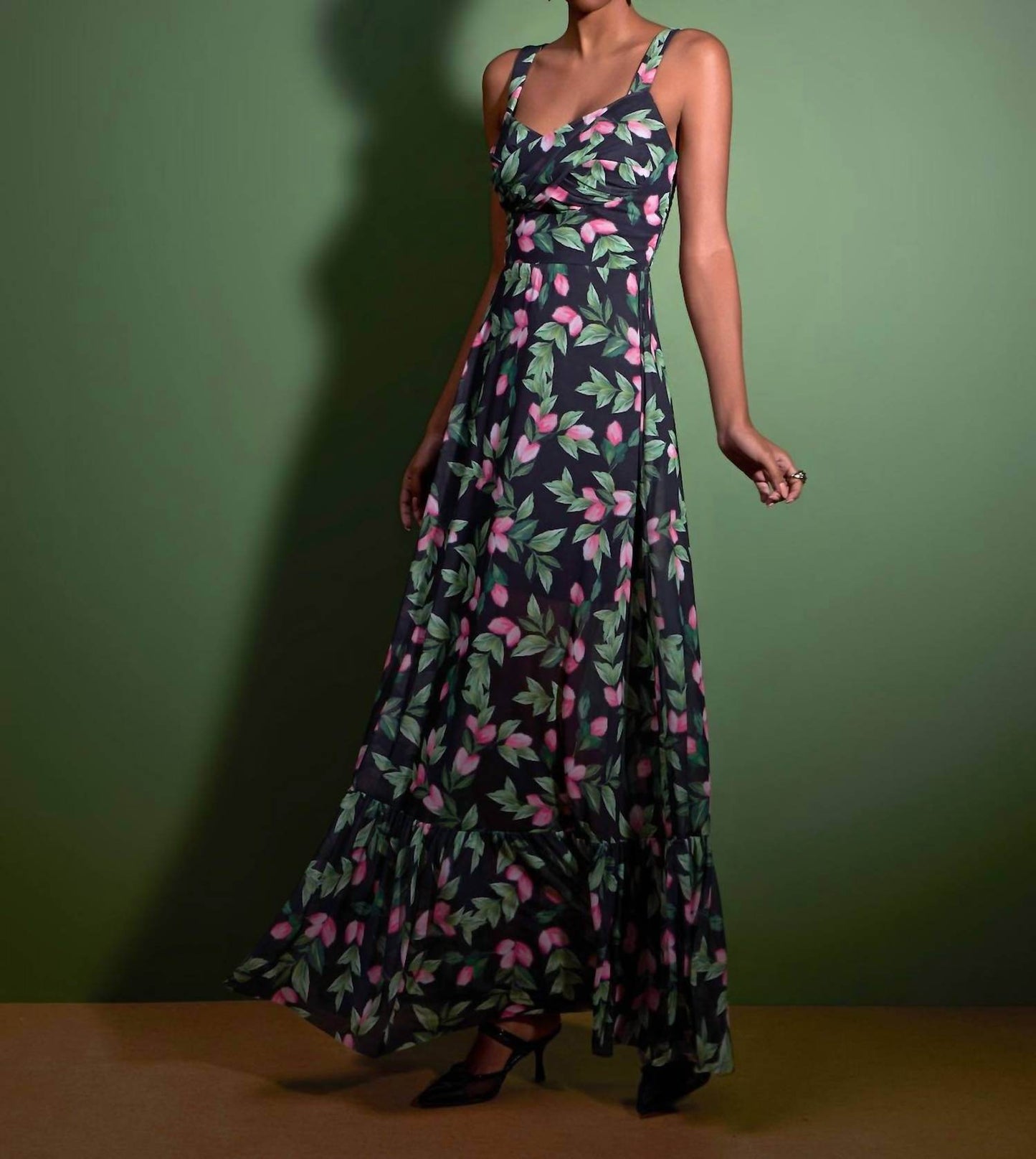 Strass - Long Floral Dress - Rack Hunt -