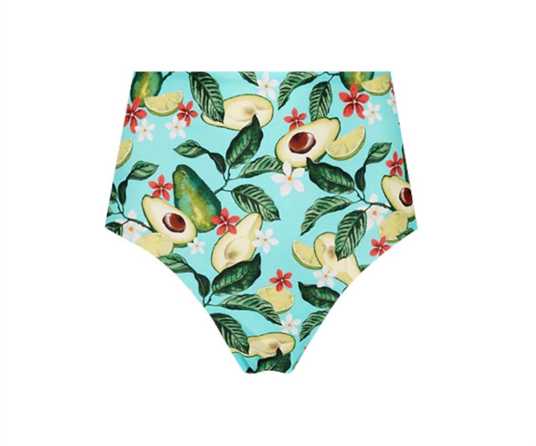 Lia Sahara - Women's High Waist Bikini Bottom - Rack Hunt -