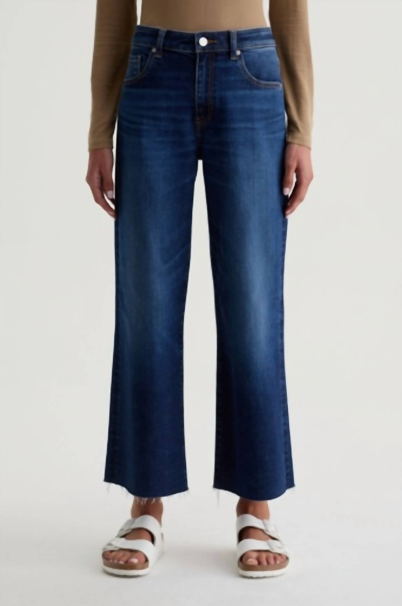 Saige Wide Leg Crop Jean