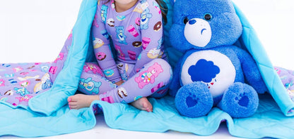 Care Bears Donuts And Coffee Toddler Birdie Quilt