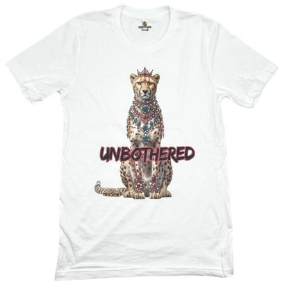 Short Sleeve Cheetah Unbothered T-shirt
