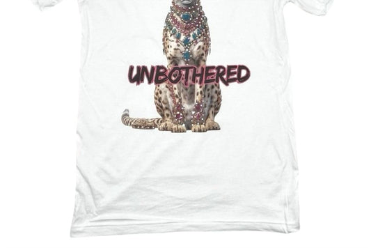 Short Sleeve Cheetah Unbothered T-shirt