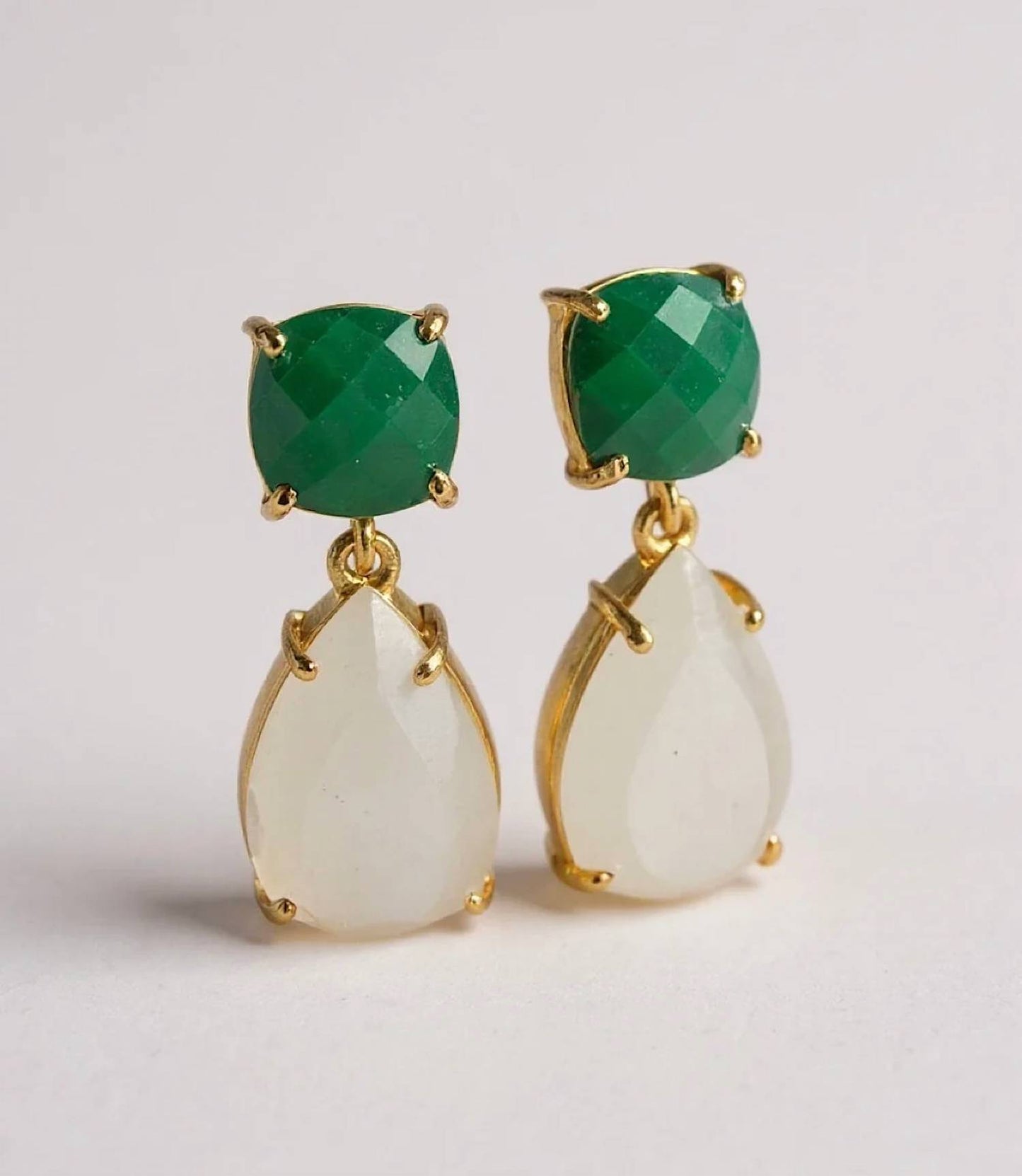 Women's Teardrop Crystal Earrings