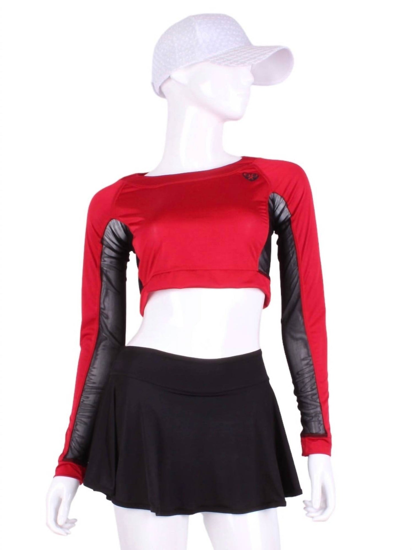 Love Love Tennis - Women's Mesh Crop Top - Rack Hunt