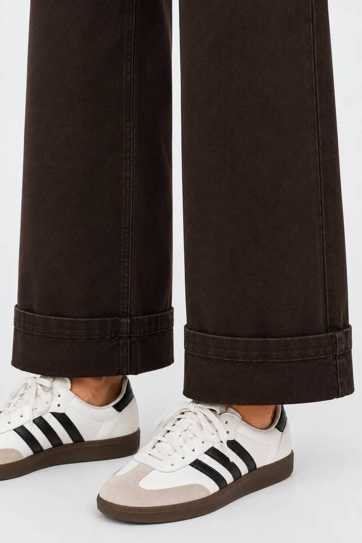 On The Go Cuffed Denim Jeans
