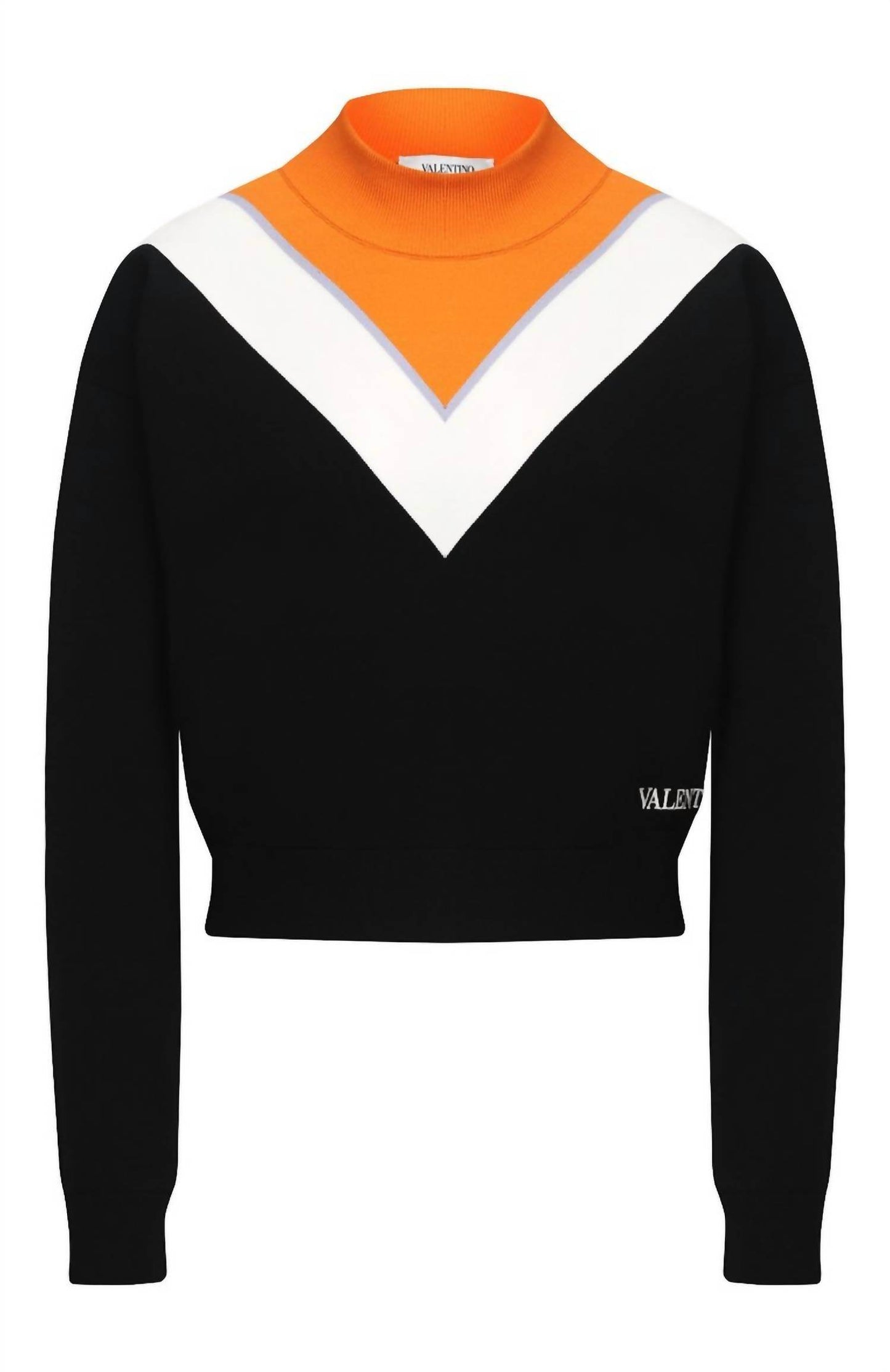 Valentino - Colorblock Viscose Pullover Sweater - Rack Hunt