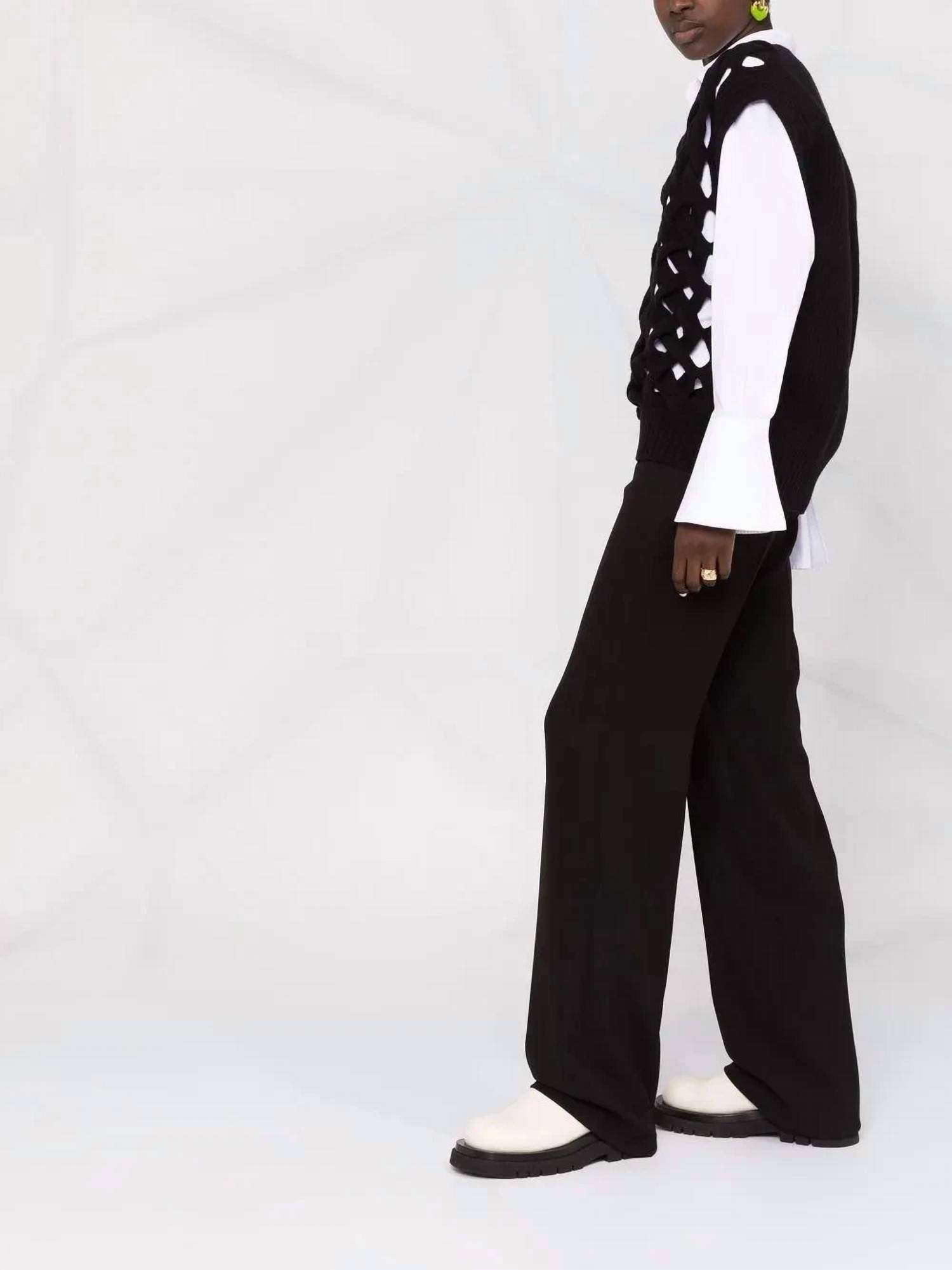 Valentino - Open-knit Wool-blend Vest - Rack Hunt