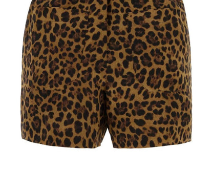 Valentino - Women's Printed Crepe Escape Shorts - alternate view - Rack Hunt