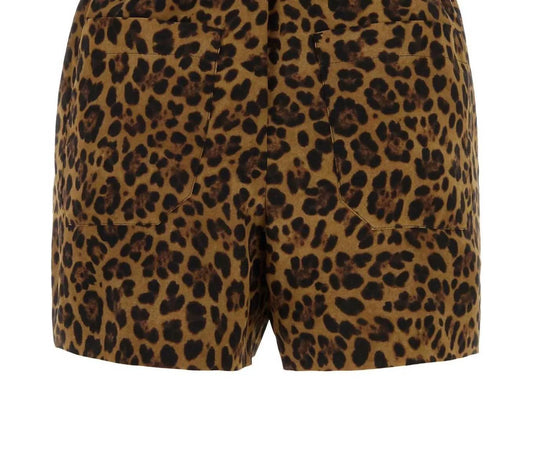 Valentino - Women's Printed Crepe Escape Shorts - alternate view - Rack Hunt