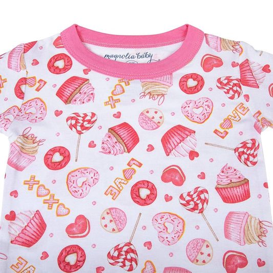 Girl's Xoxo Sweets Long Pajamas