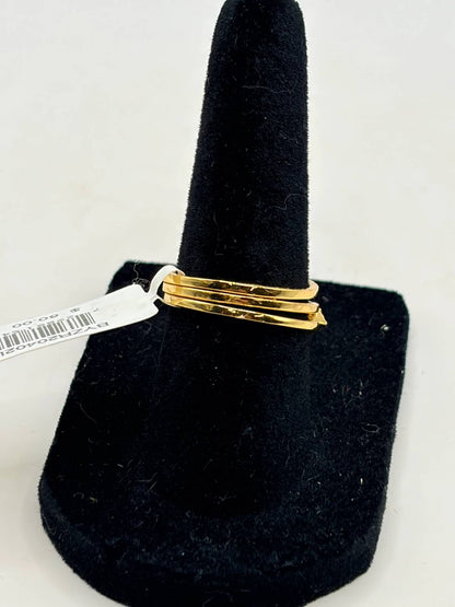 Women's Cubic Zirconia Evil Eye Trio Stack Ring