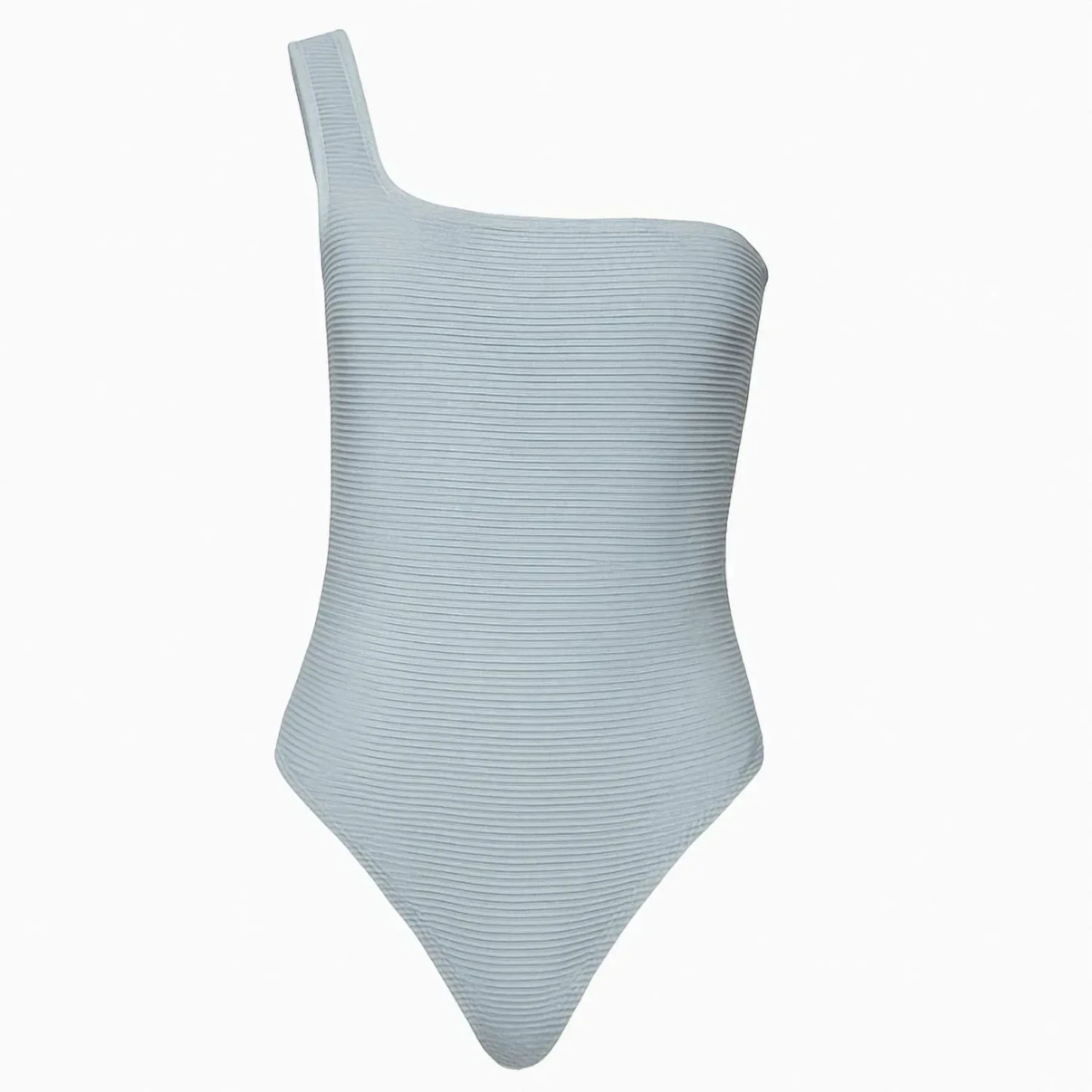RUMER - Cassidy One Shoulder Maillot Bathing Suit/Body Suit - Rack Hunt