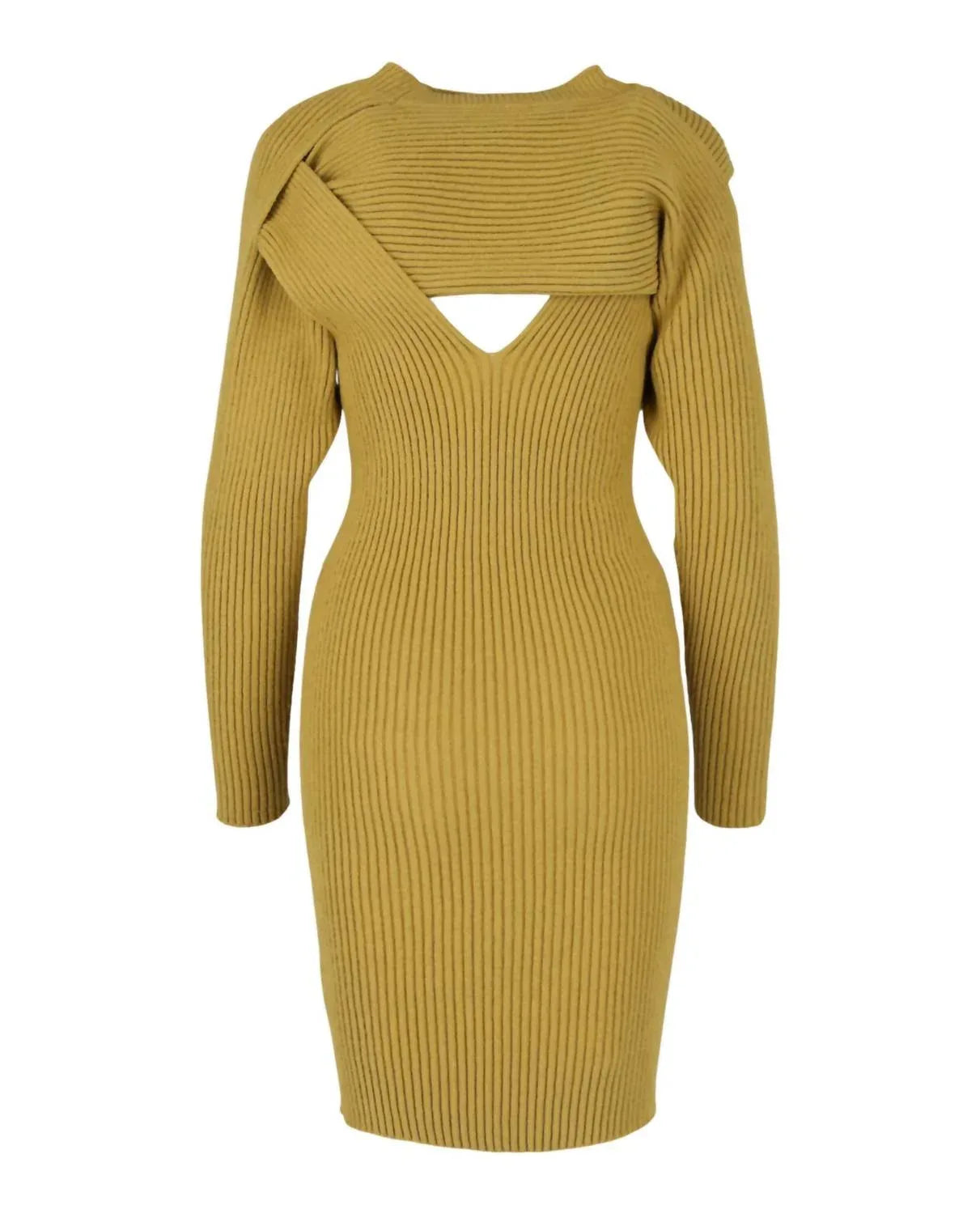 Bottega Veneta - Women's Ribbed-knit Dress - Rack Hunt