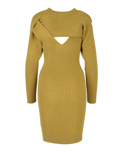 Bottega Veneta - Women's Ribbed-knit Dress - Rack Hunt