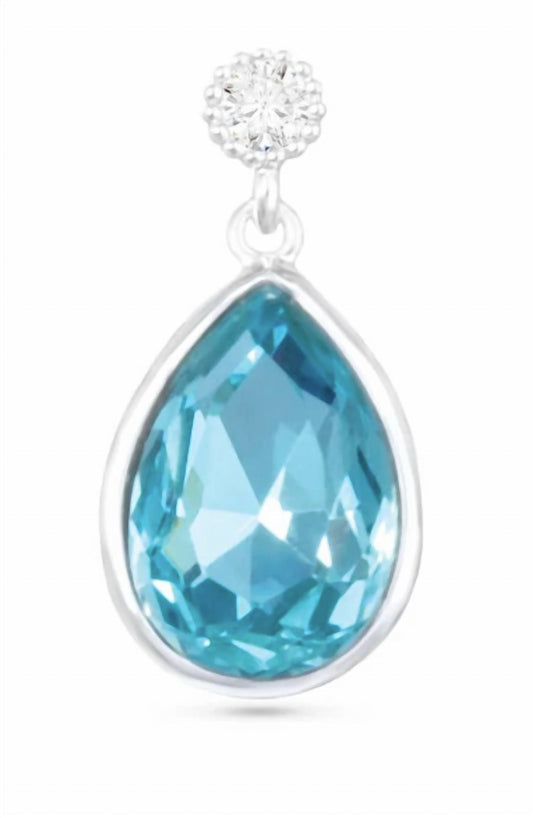 Women's Pear-cut Cubic Zirconia Drop Earrings