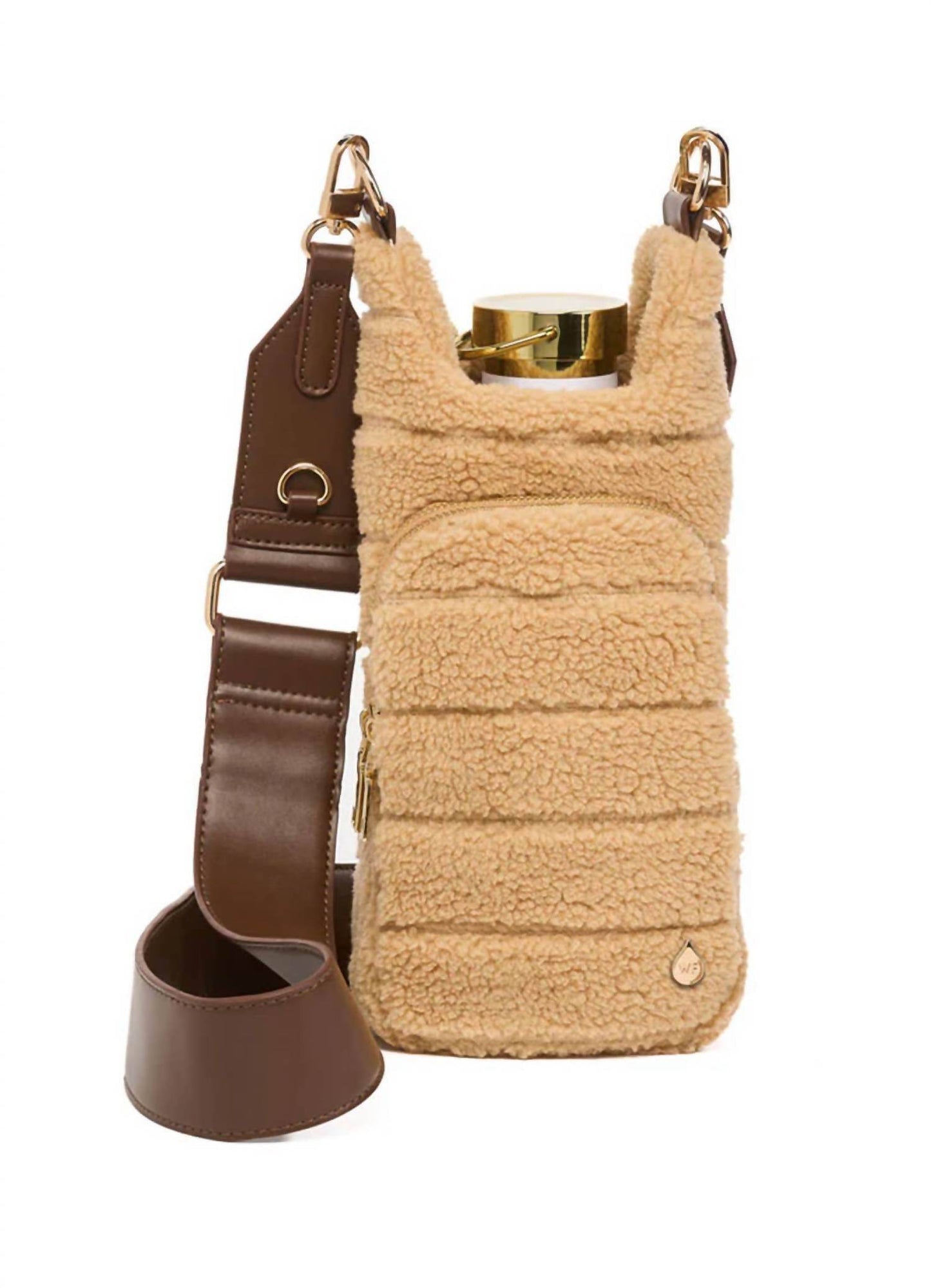 WanderFull - Unisex Sherpa Hydrobag With Vegan Leather Strap - Rack Hunt