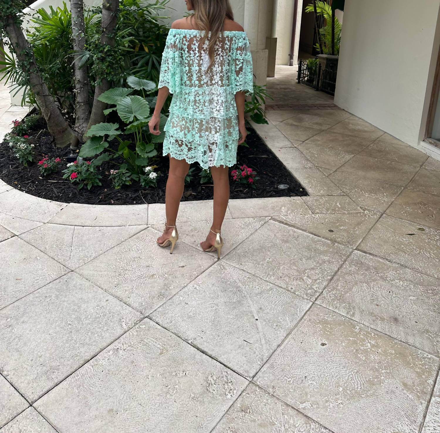 Les Néobourgeoises - Neo Cuba See Through Short Dress - Rack Hunt