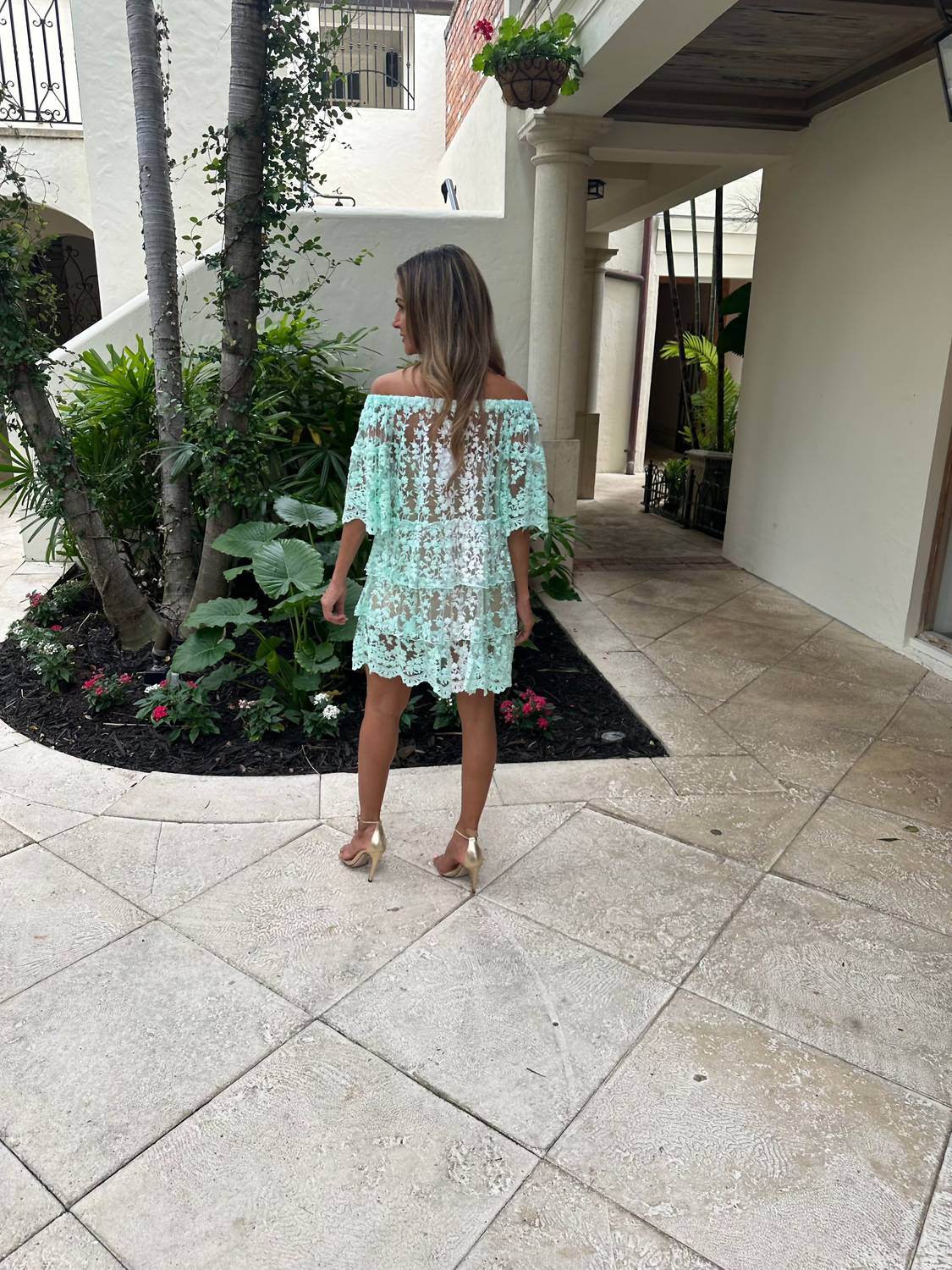 Les Néobourgeoises - Neo Cuba See Through Short Dress - Rack Hunt