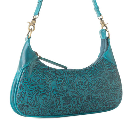Heritage Vine Embossed Leather Bag