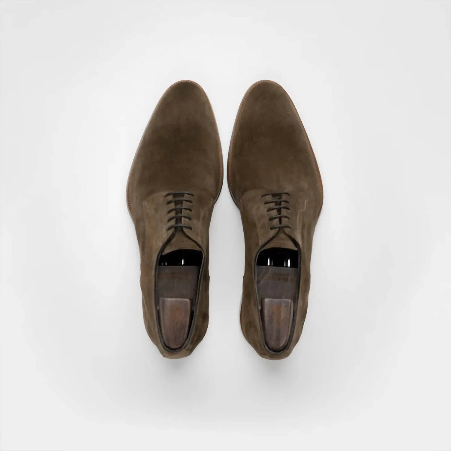 Scarpe di Bianco - Men's Pisa Suede Derby Shoes - side view - Rack Hunt