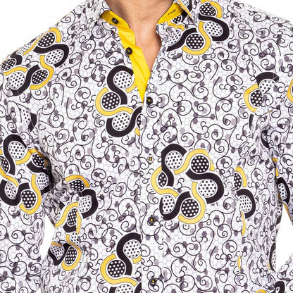 Honeycomb Hive Button Down Shirt