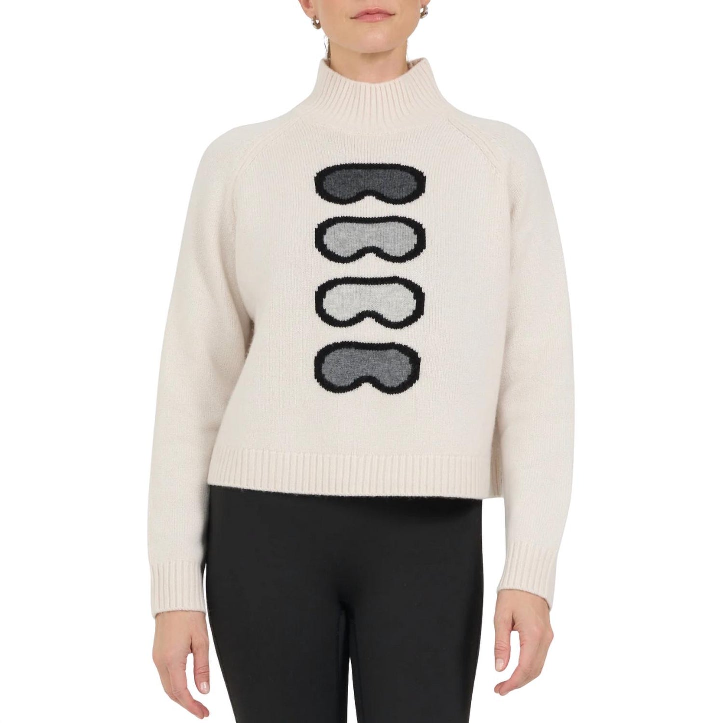 Ski Goggle Mockneck Sweater