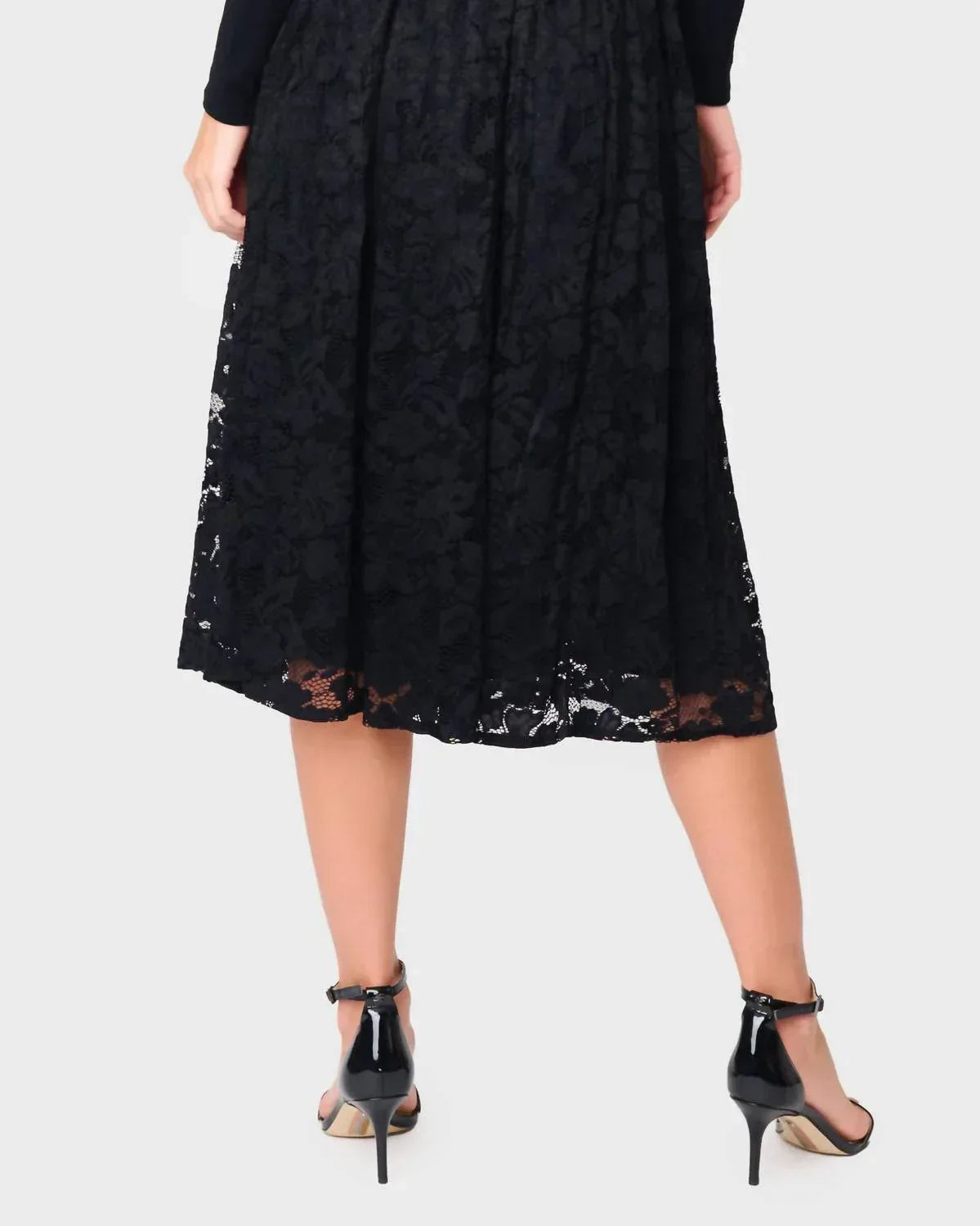Gibsonlook - Party Lace Midi Skirt - Rack Hunt