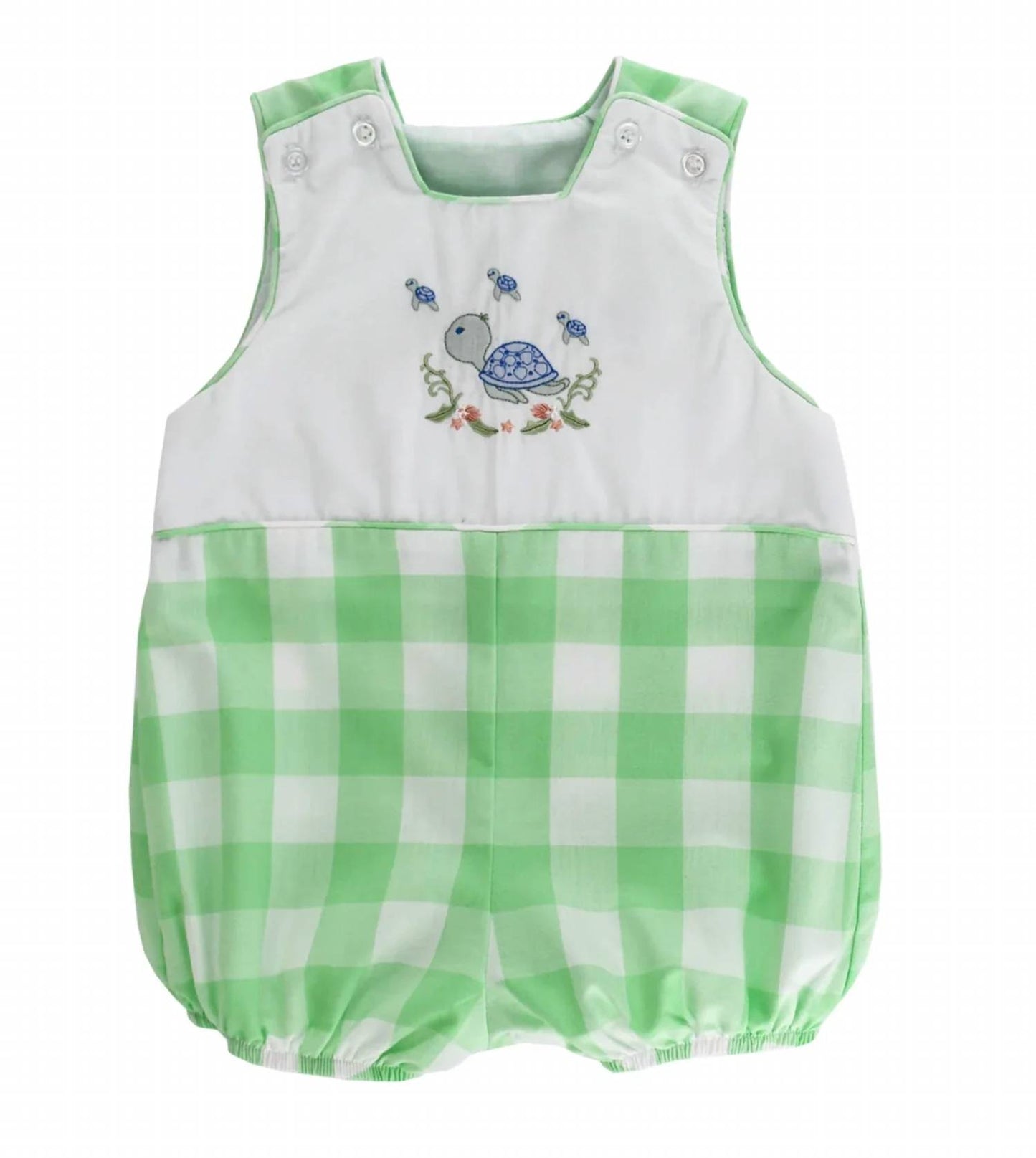 Boy's Turtle Cove Bubble Romper