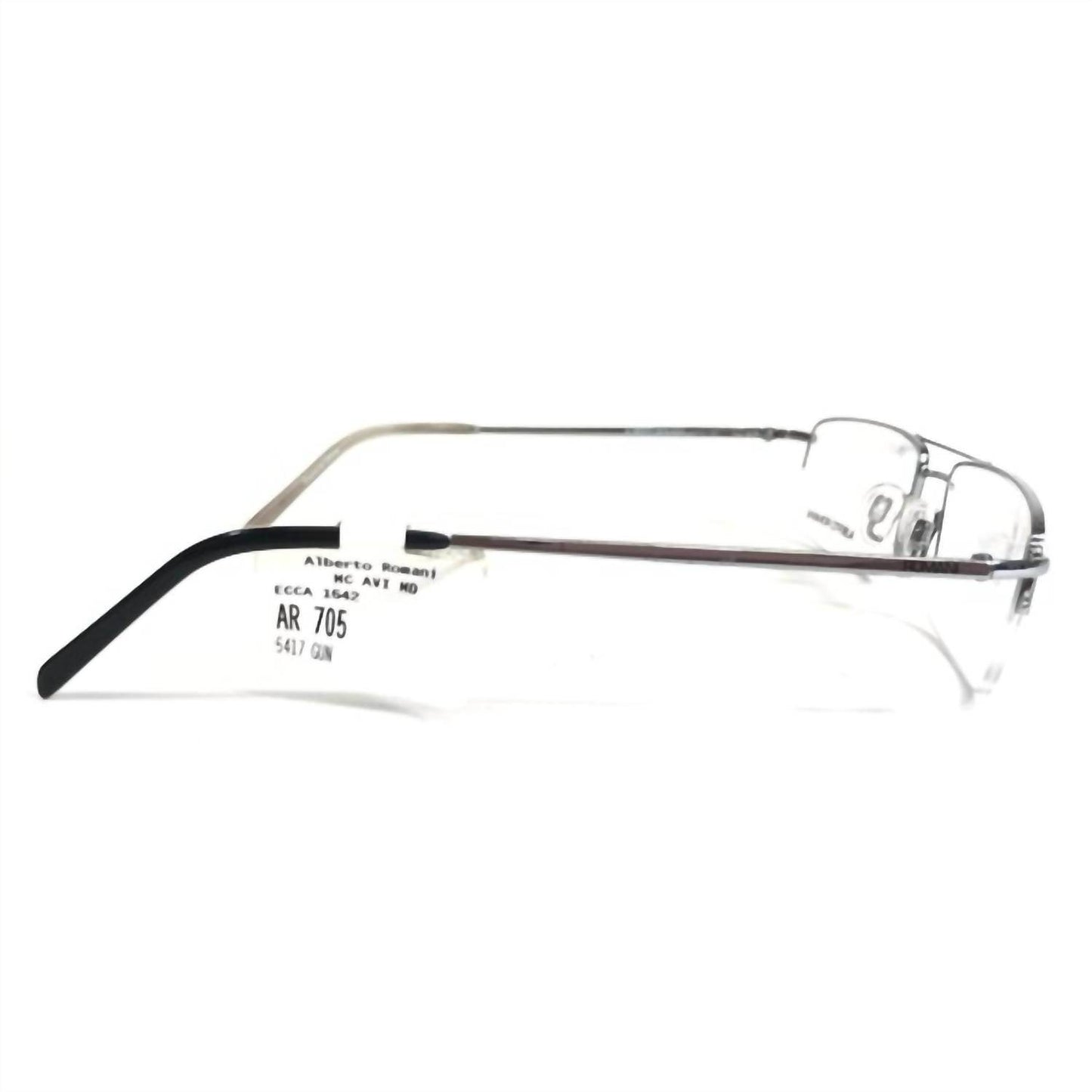 Alberto Romani - Men's Ar 705 Rectangle Eyeglasses - Rack Hunt