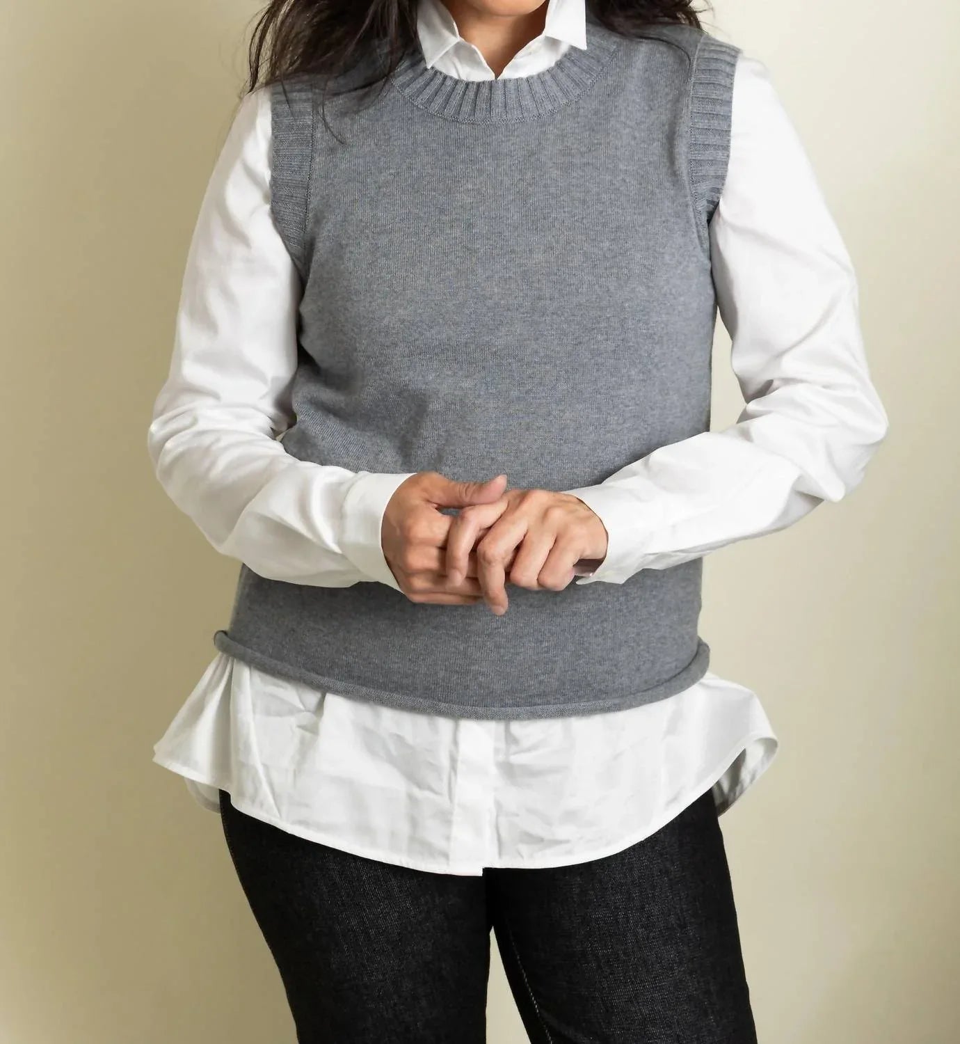 Knit Sweater Vest