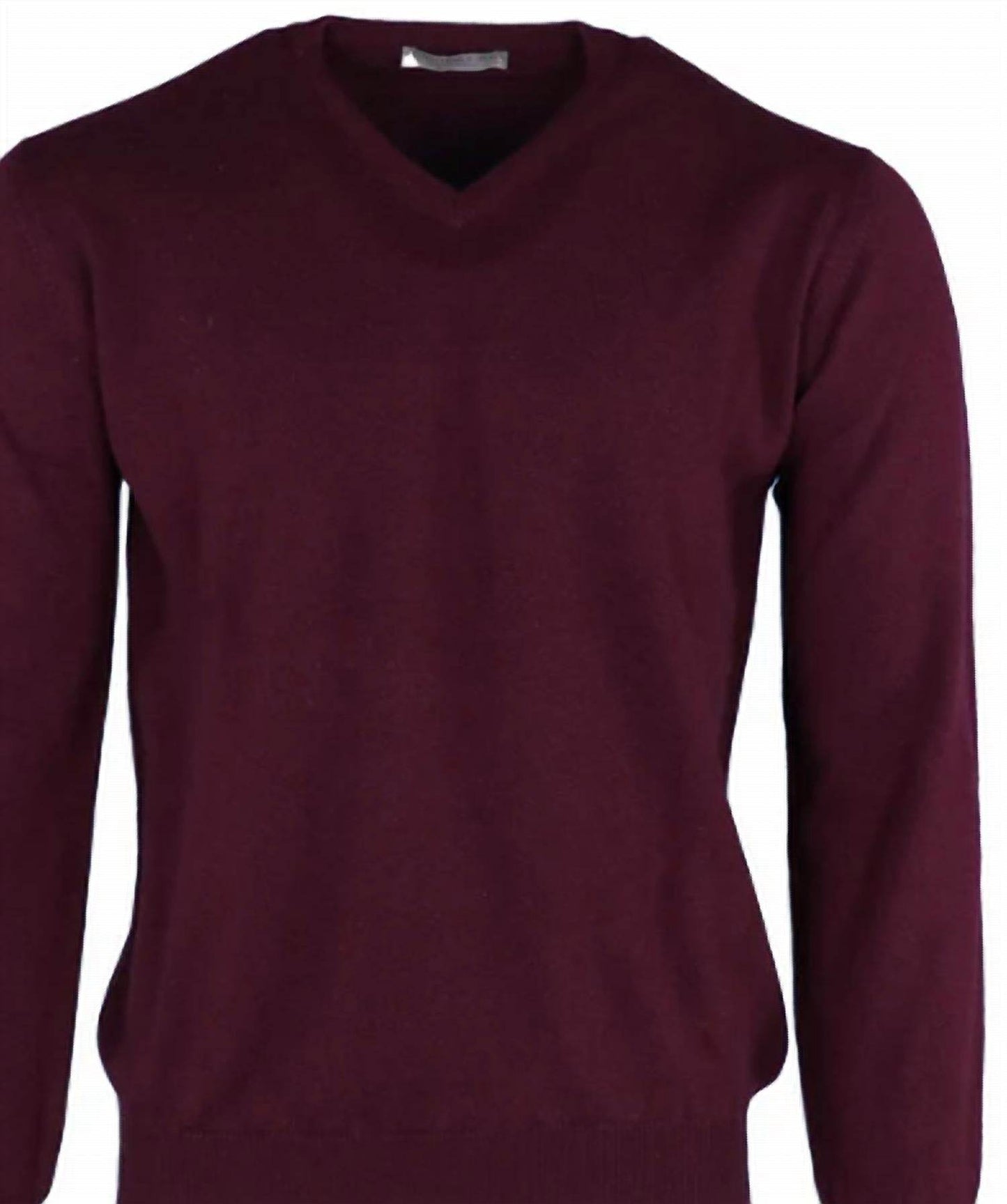 Pashmere - Men's Pure Cashmere V-neck Top - Rack Hunt -