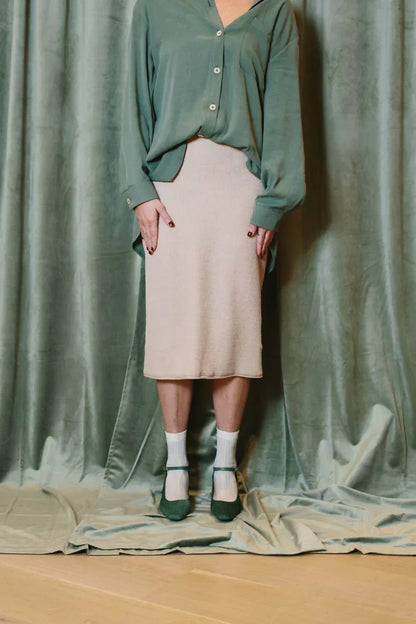 Alabama Chanin - Essential Waffle Skirt - Rack Hunt