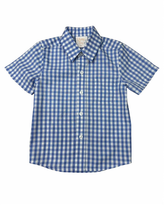 Kids' Short Sleeve Button Down Shirt