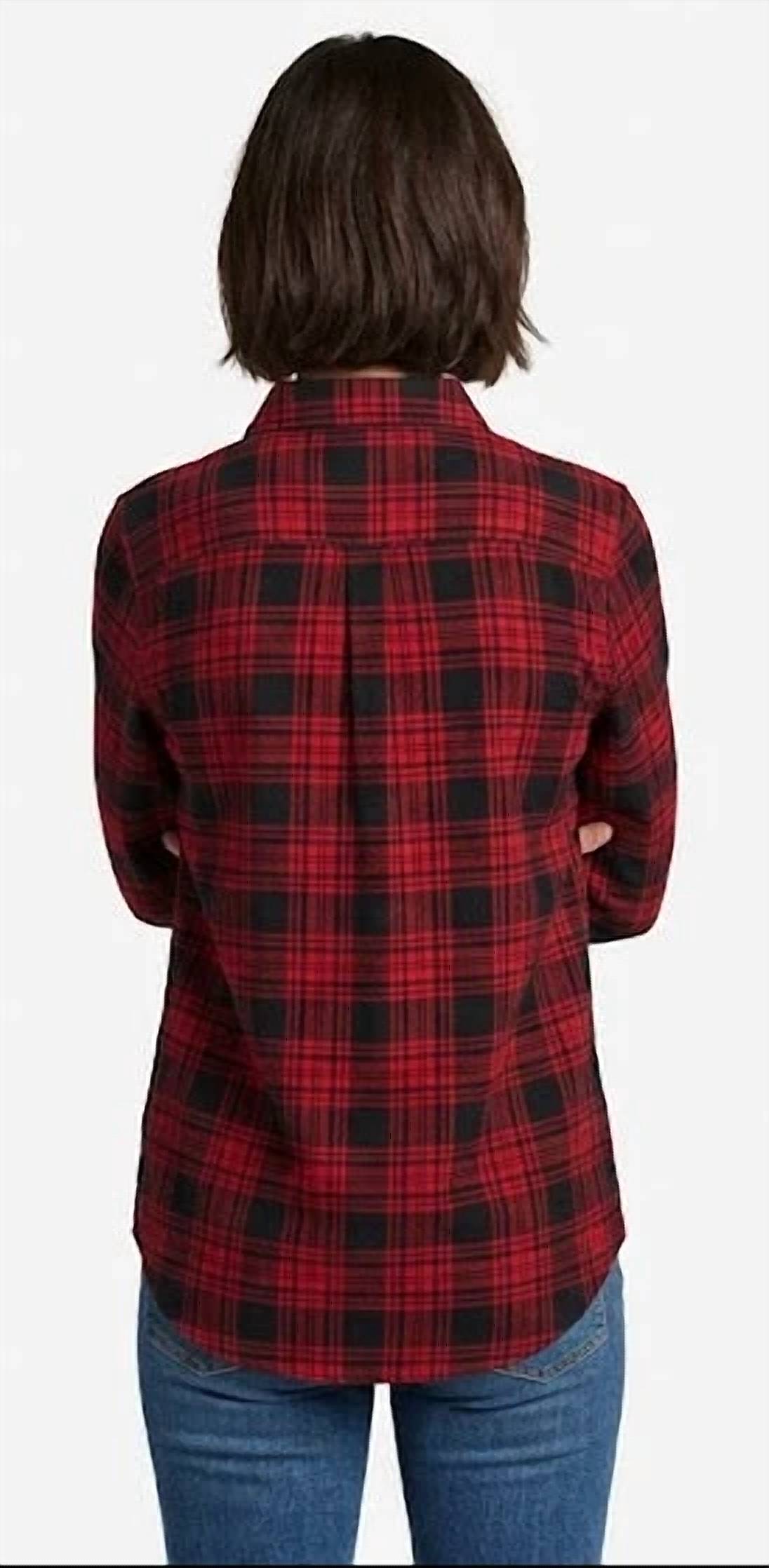 Plaid Ballard Flannel Long Sleeve Shirt