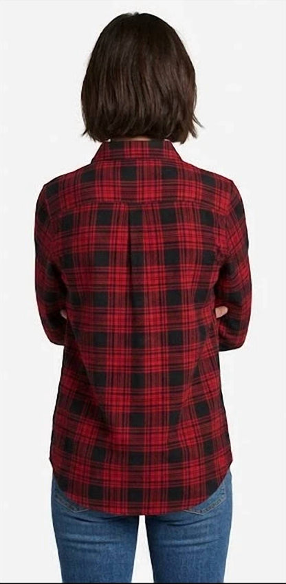Plaid Ballard Flannel Long Sleeve Shirt
