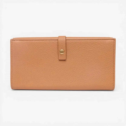 Women's Leather Bi-fold Flap Wallet