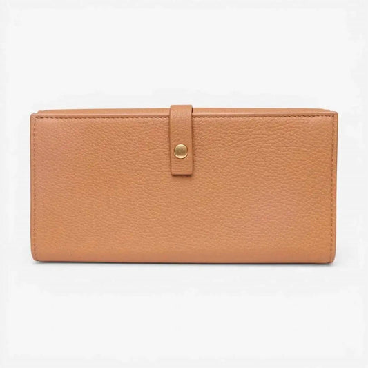 Women's Leather Bi-fold Flap Wallet