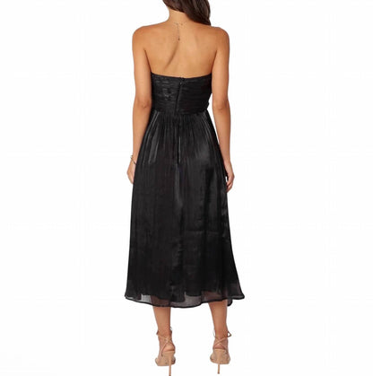 Mila Strapless Midi Dress