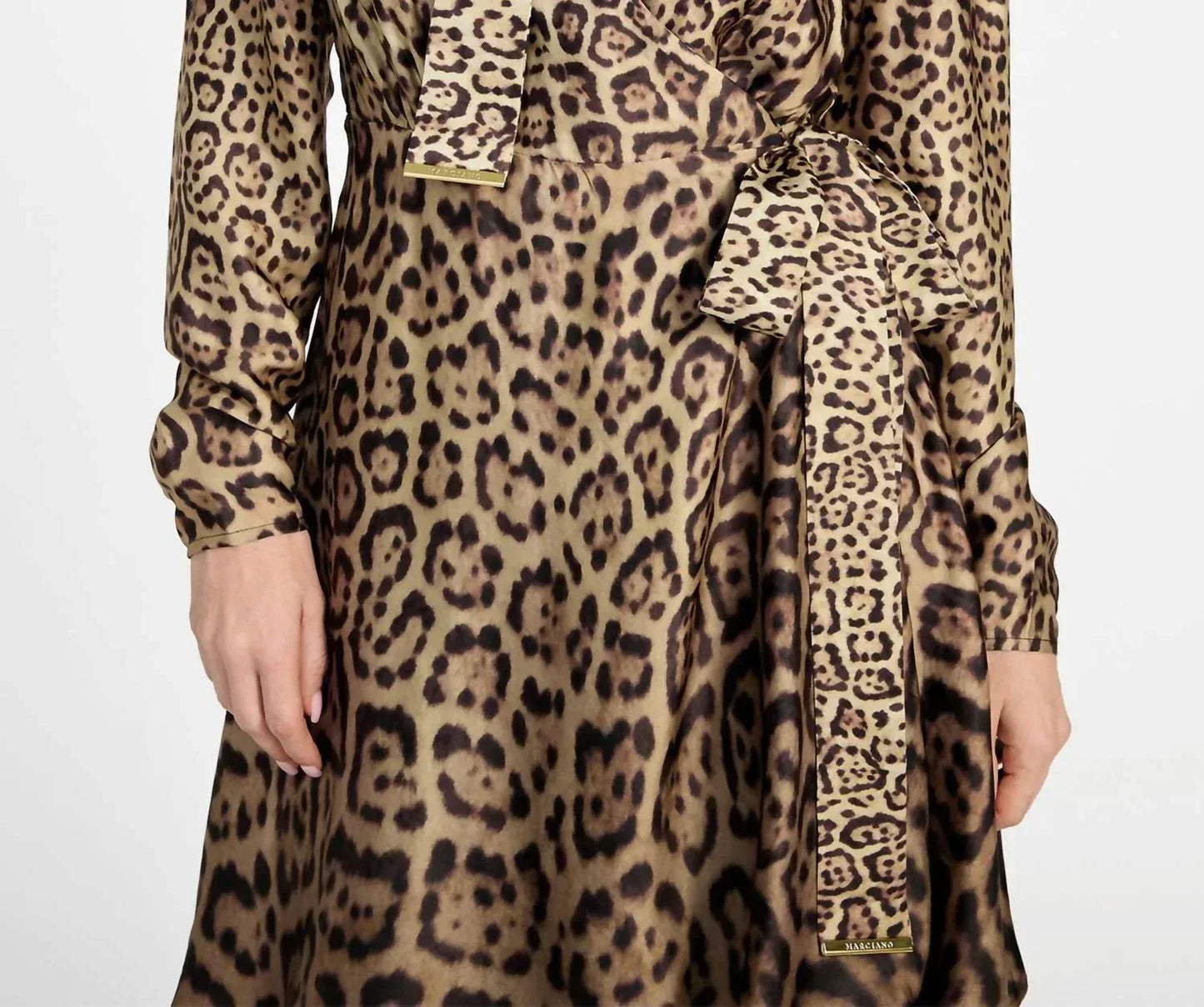 Marciano - Printed Satin Dress - Rack Hunt