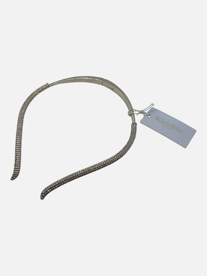 Women's Stone Pave Hinged Collar Necklace